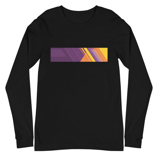 Abstract Block - Sustainably Made Long Sleeve Tee