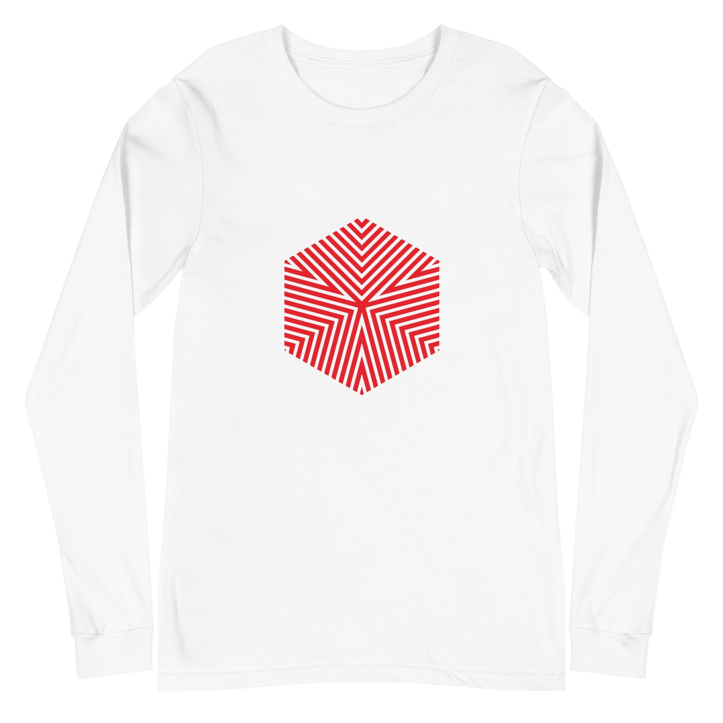 Red Symbol - Sustainably Made Long Sleeve Tee