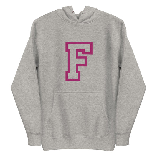 F - Sustainably Made Unisex Hoodie