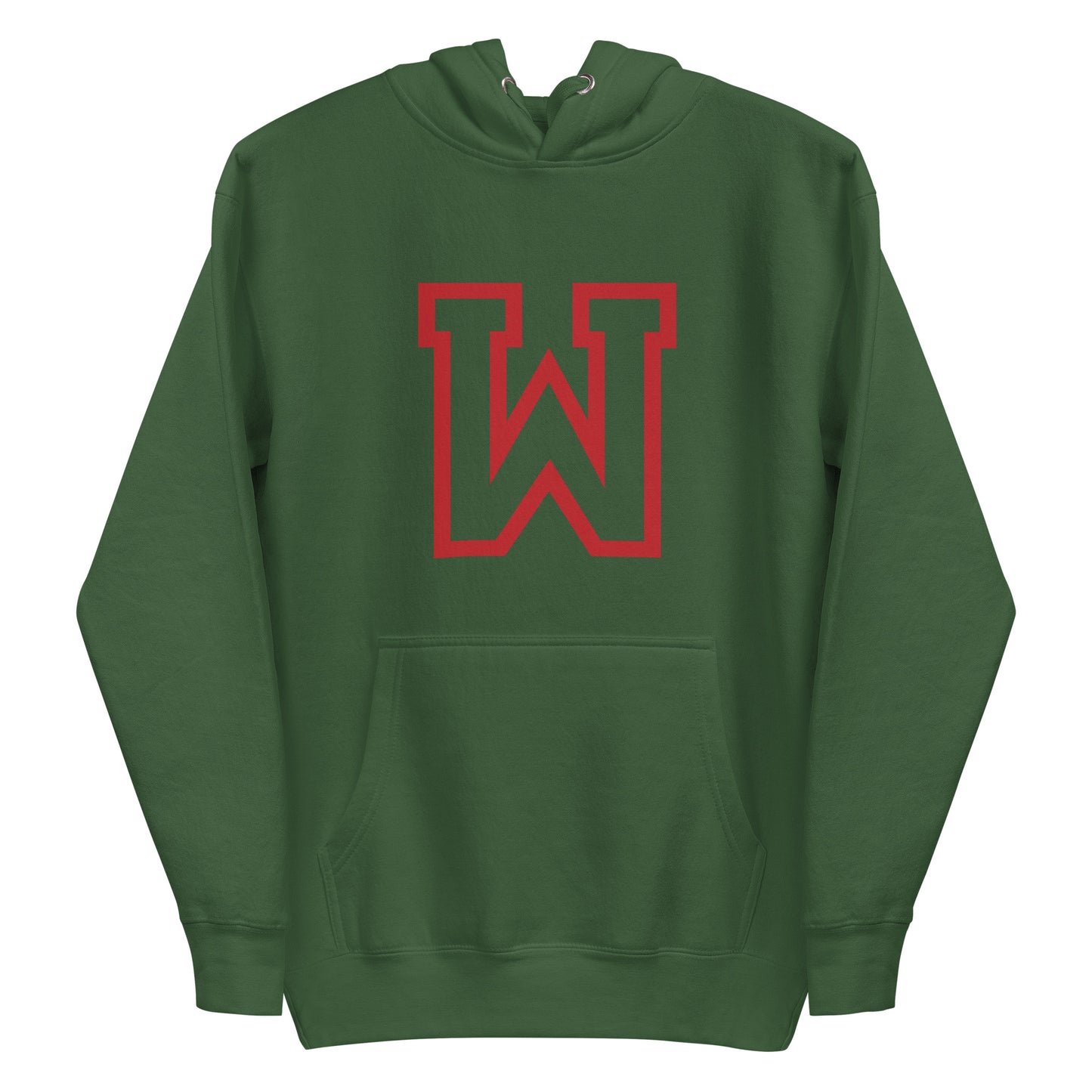 W - Sustainably Made Unisex Hoodie