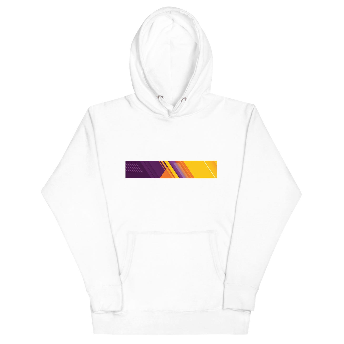 Retro Block Colors - Sustainably Made Hoodie