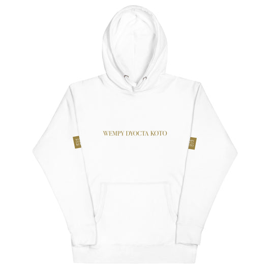 WDK Typographic Logo - Sustainably Made Hoodie