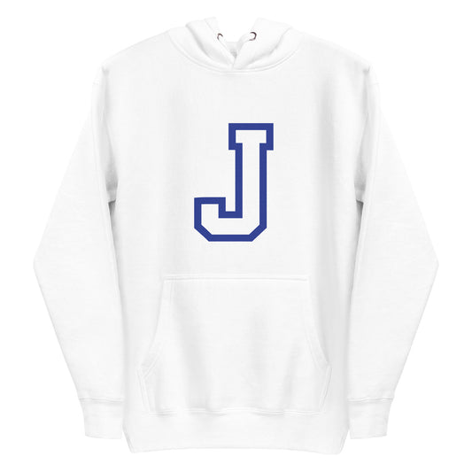 J - Sustainably Made Unisex Hoodie