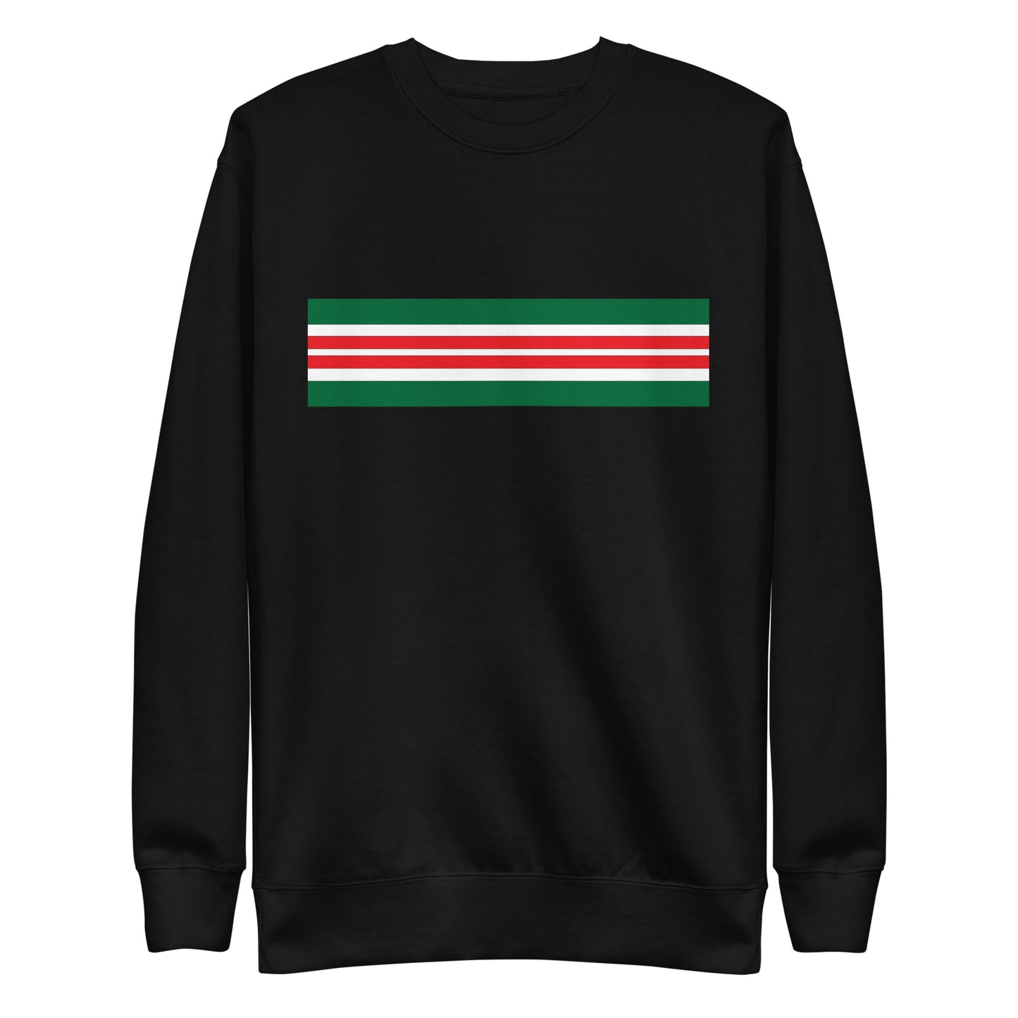 Red Green Horizontal - Sustainably Made Sweatshirt