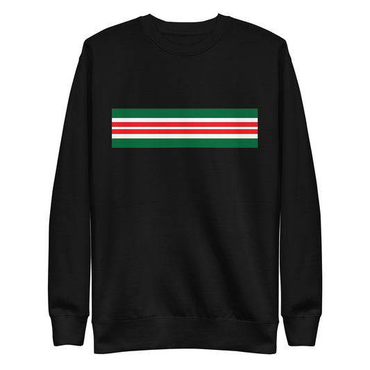 Red Green Horizontal - Sustainably Made Sweatshirt