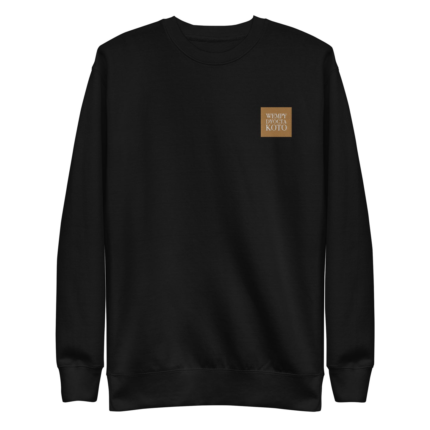 WDK Embroidery Logo - Sustainably Made Sweatshirt