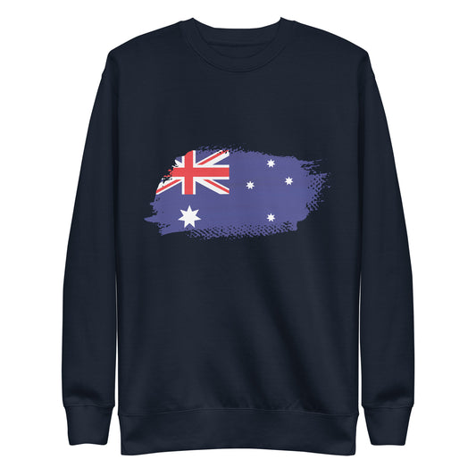 Australia Flag - Sustainably Made Sweatshirt