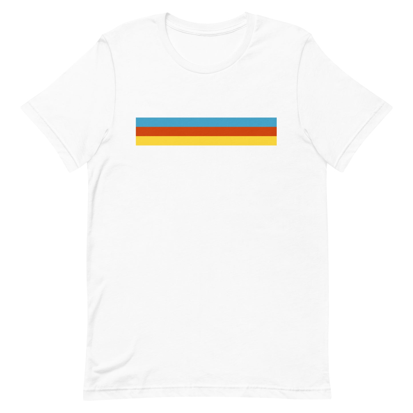 Retro Colors - Sustainably Made Men's Short Sleeve Tee