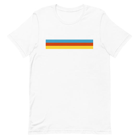 Retro Colors - Sustainably Made Men's Short Sleeve Tee