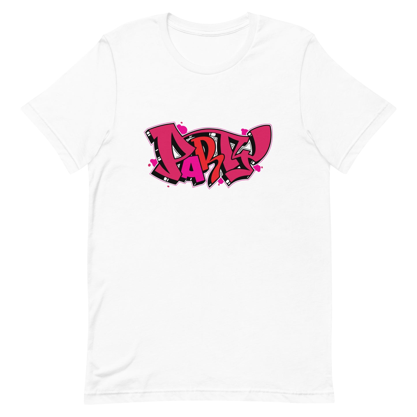 Party Graffiti - Sustainably Made Men's Short Sleeve Tee