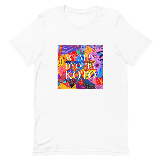 WDK Ethnic Logo - Sustainably Made Men's Short Sleeve Tee