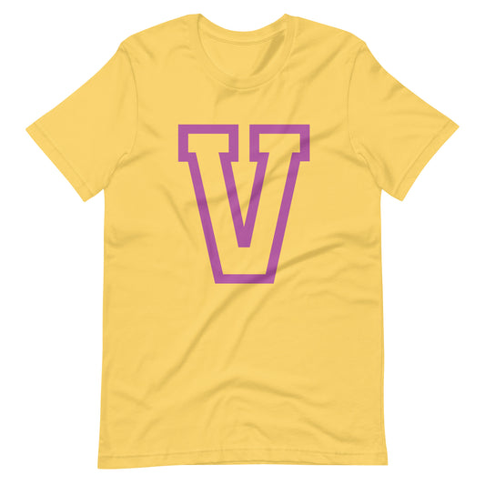 V - Sustainably Made Unisex T-Shirt