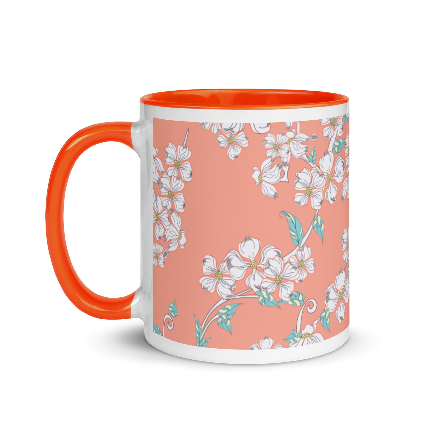 Pink Floral - Sustainably Made Coffee Mug