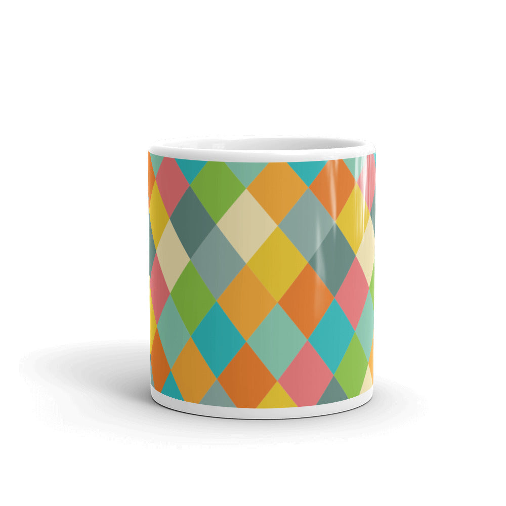 Vintage Diamond - Sustainably Made Coffee Mug