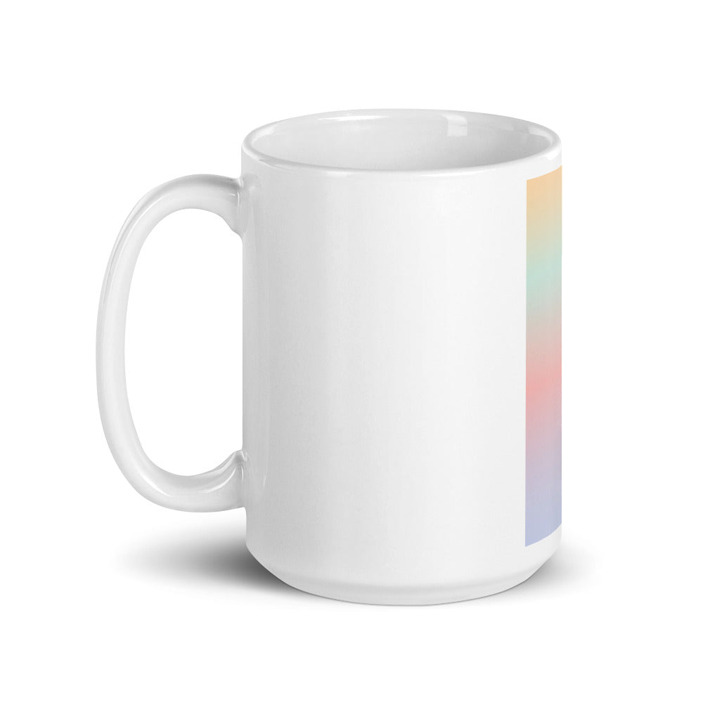 Pastel Rainbow - Sustainably Made Coffee Mug