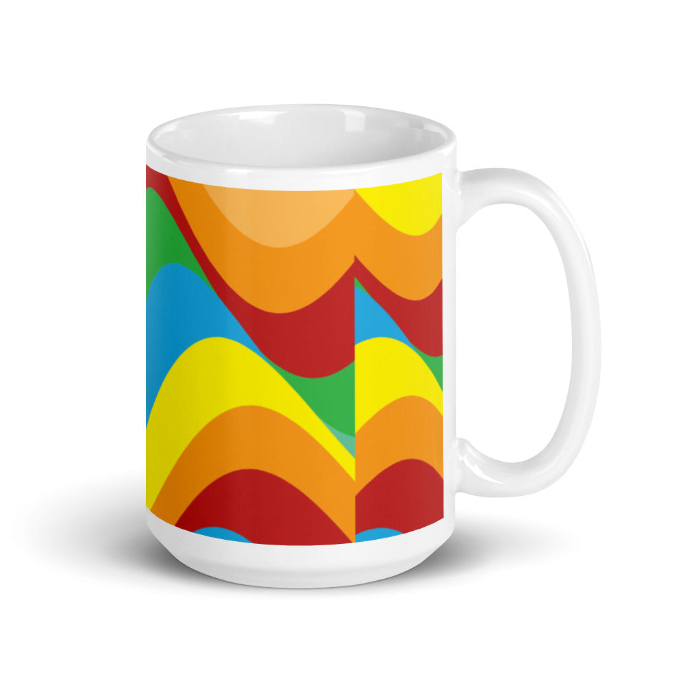 Color Wave - Sustainably Made Coffee Mug