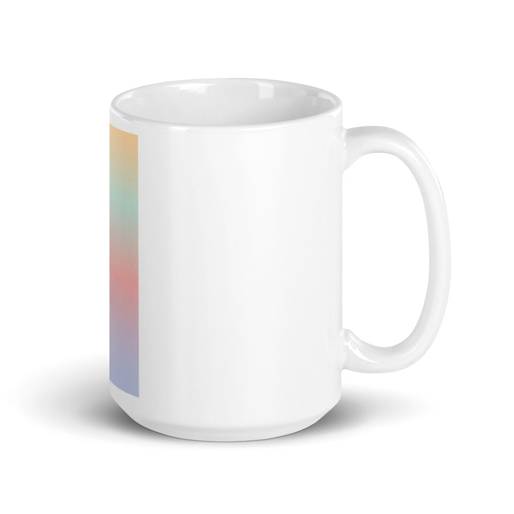 Pastel Rainbow - Sustainably Made Coffee Mug