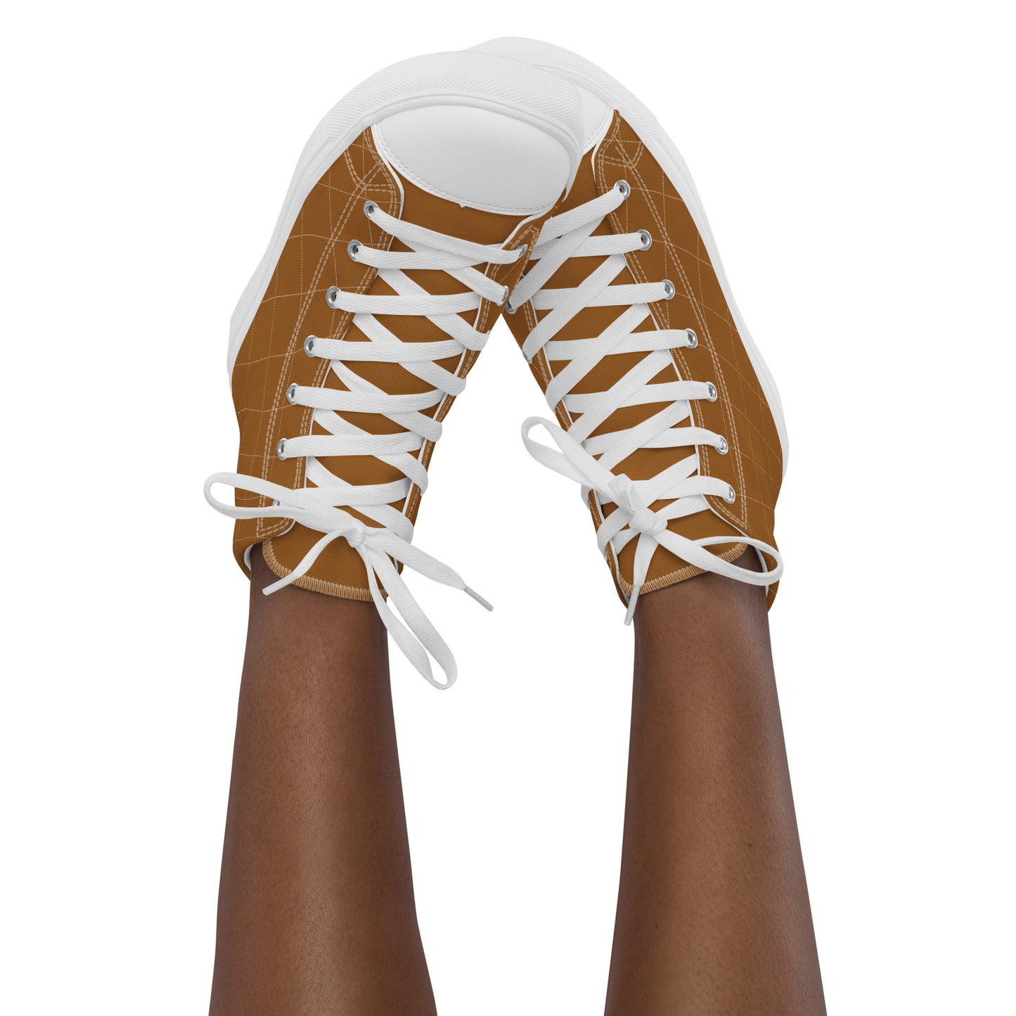 Brownie - Sustainably Made Women's High Top Canvas Shoes