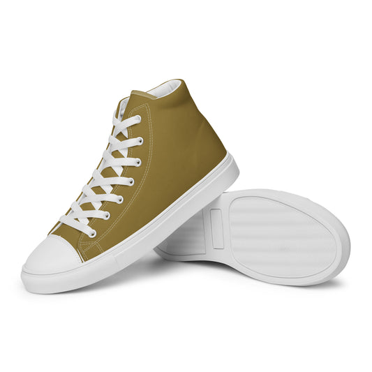 Goldie - Sustainably Made Women's High Top Canvas Shoes