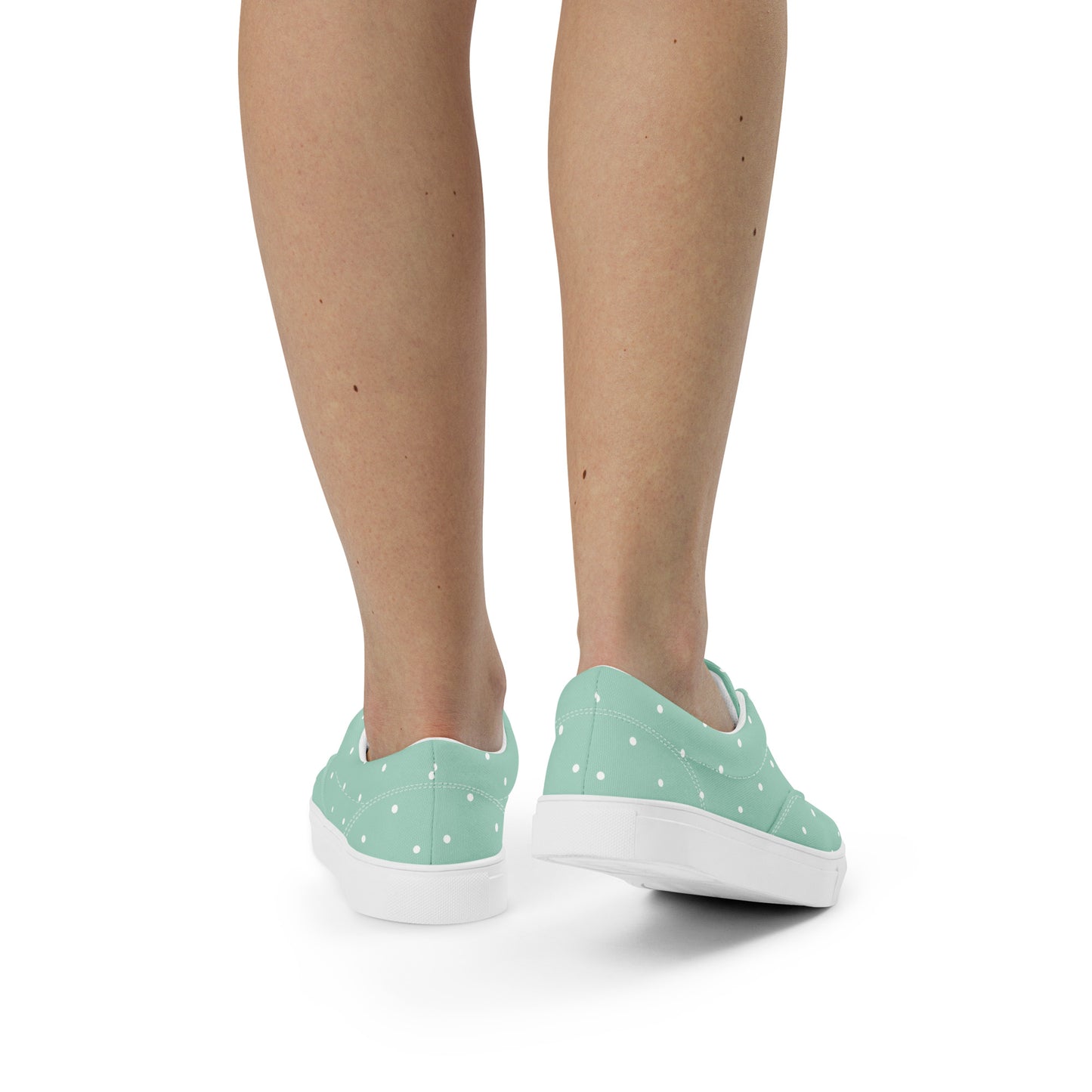 Tosca Dots - Sustainably Made Women's Lace-Up Canvas Shoes