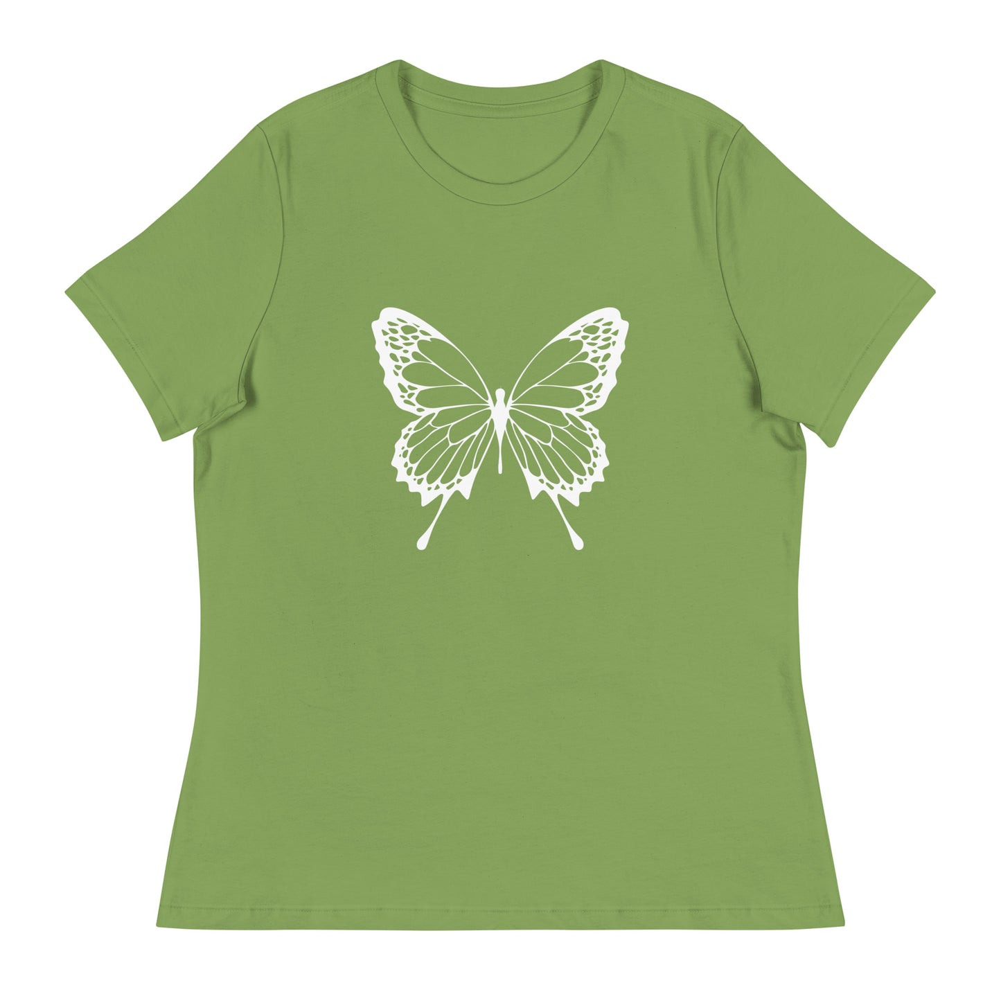White Butterfly - Sustainably Made Women’s Short Sleeve Tee