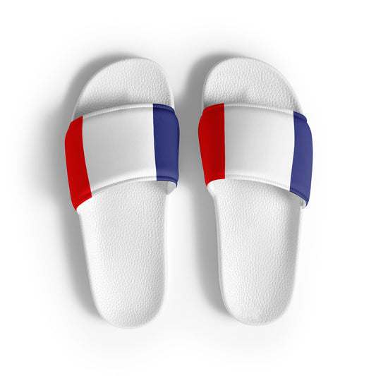 France Flag - Sustainably Made Women's slides