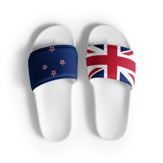 New Zealand Flag - Sustainably Made Women's slides