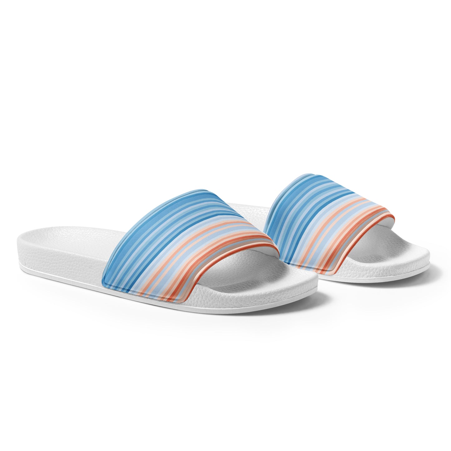 Climate Change Global Warming Stripes - Sustainably Made Women's slides
