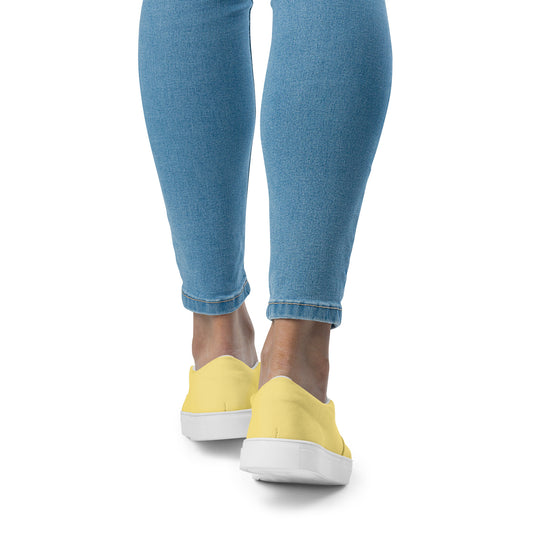 Canary - Sustainably Made Women's Slip-On Canvas Shoes
