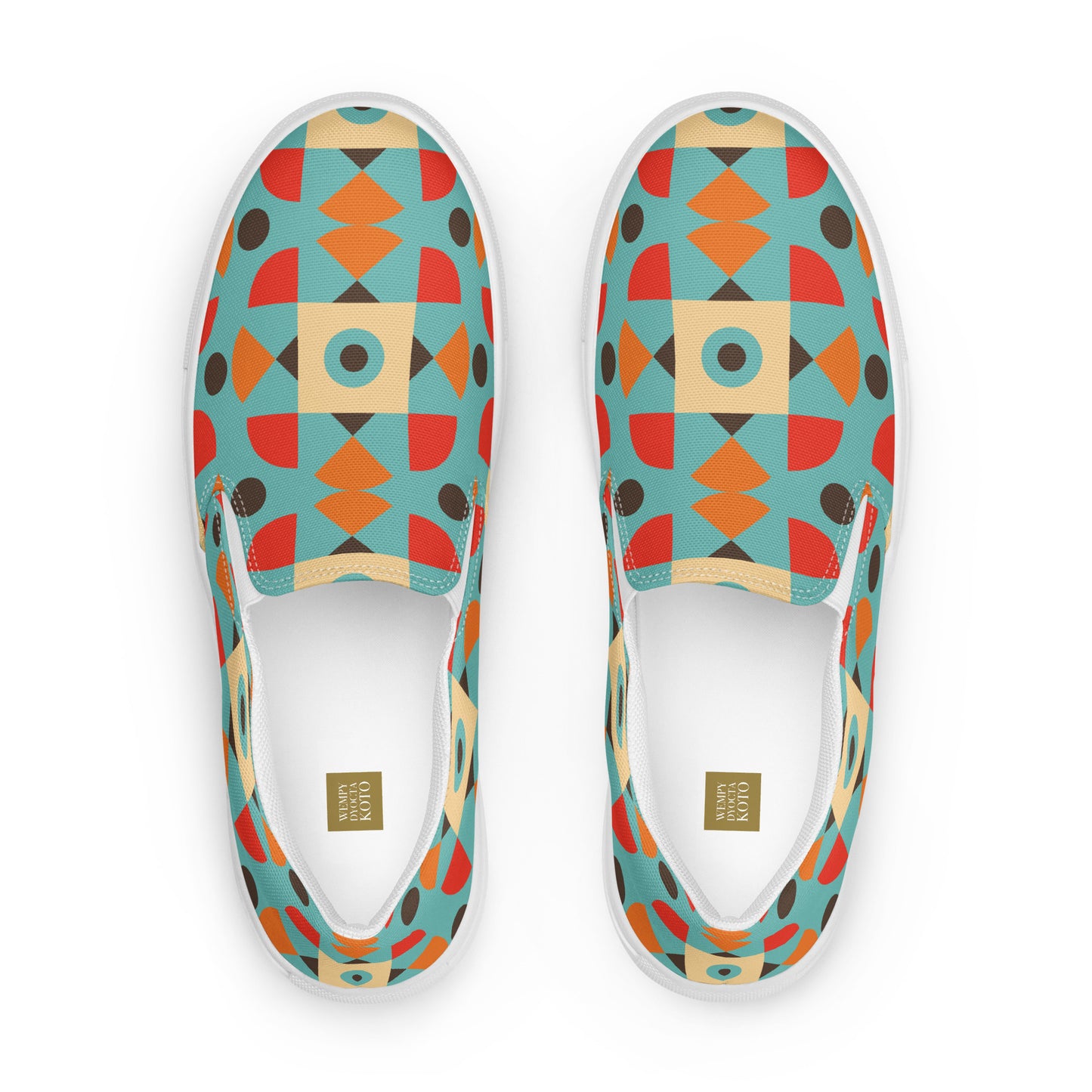 Retro Shape - Women’s slip-on canvas shoes