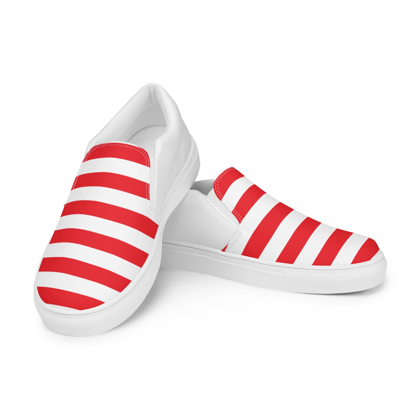 Sailor Red - Sustainably Made Women's Slip-On Canvas Shoes
