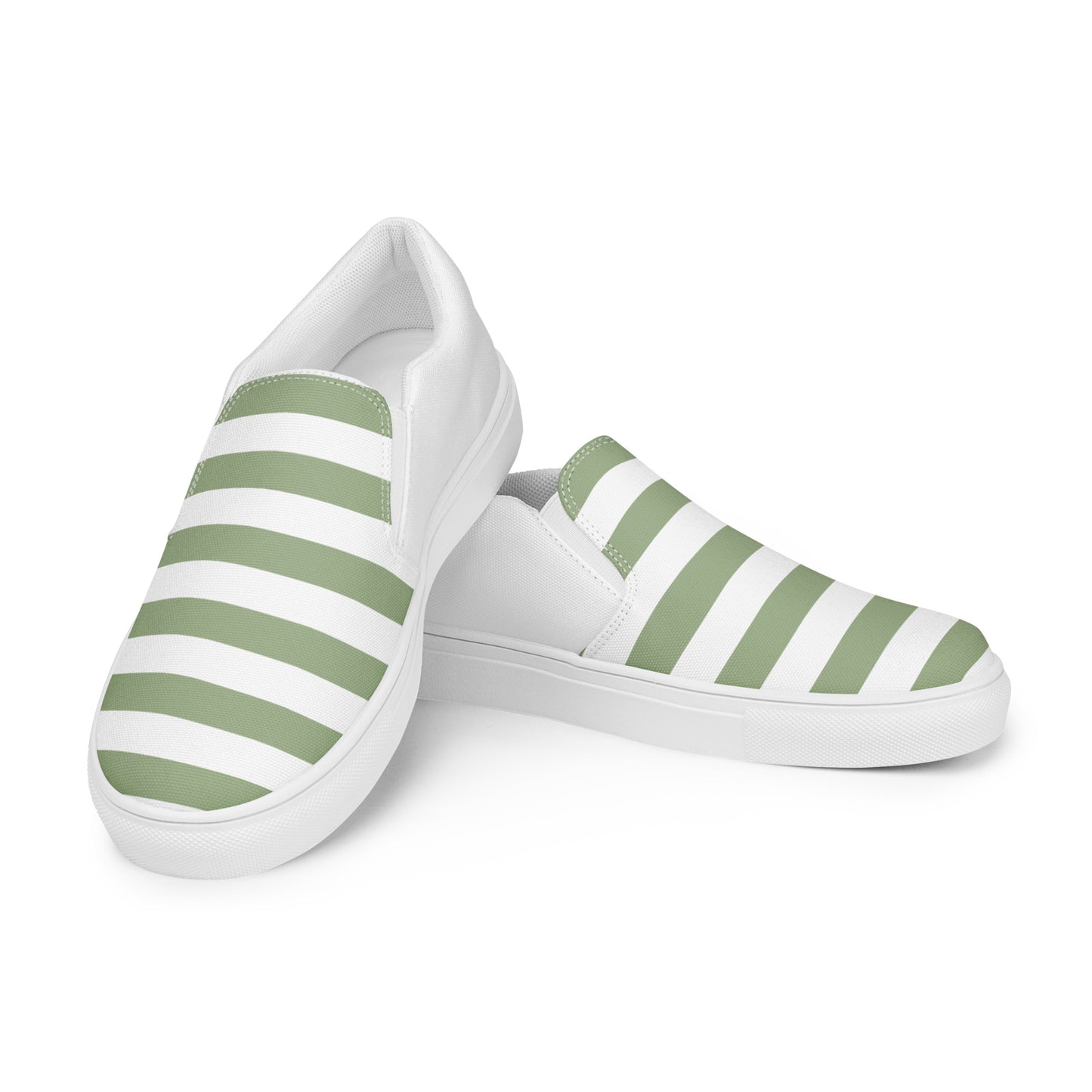 Sailor Olive - Sustainably Made Women's Slip-On Canvas Shoes