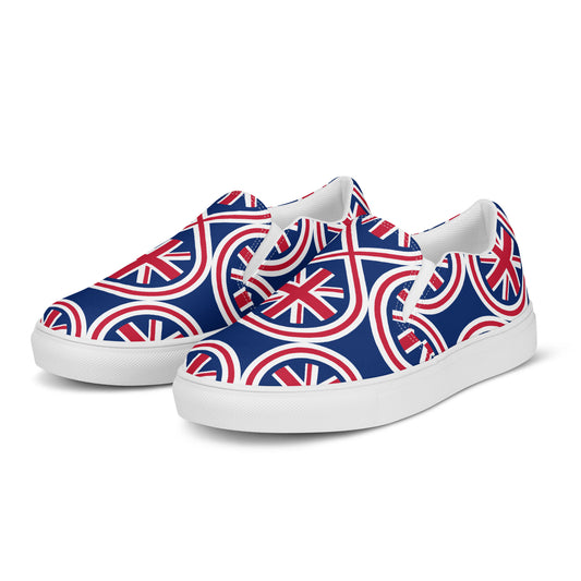 U.K - Sustainably Made Women’s slip-on canvas shoes