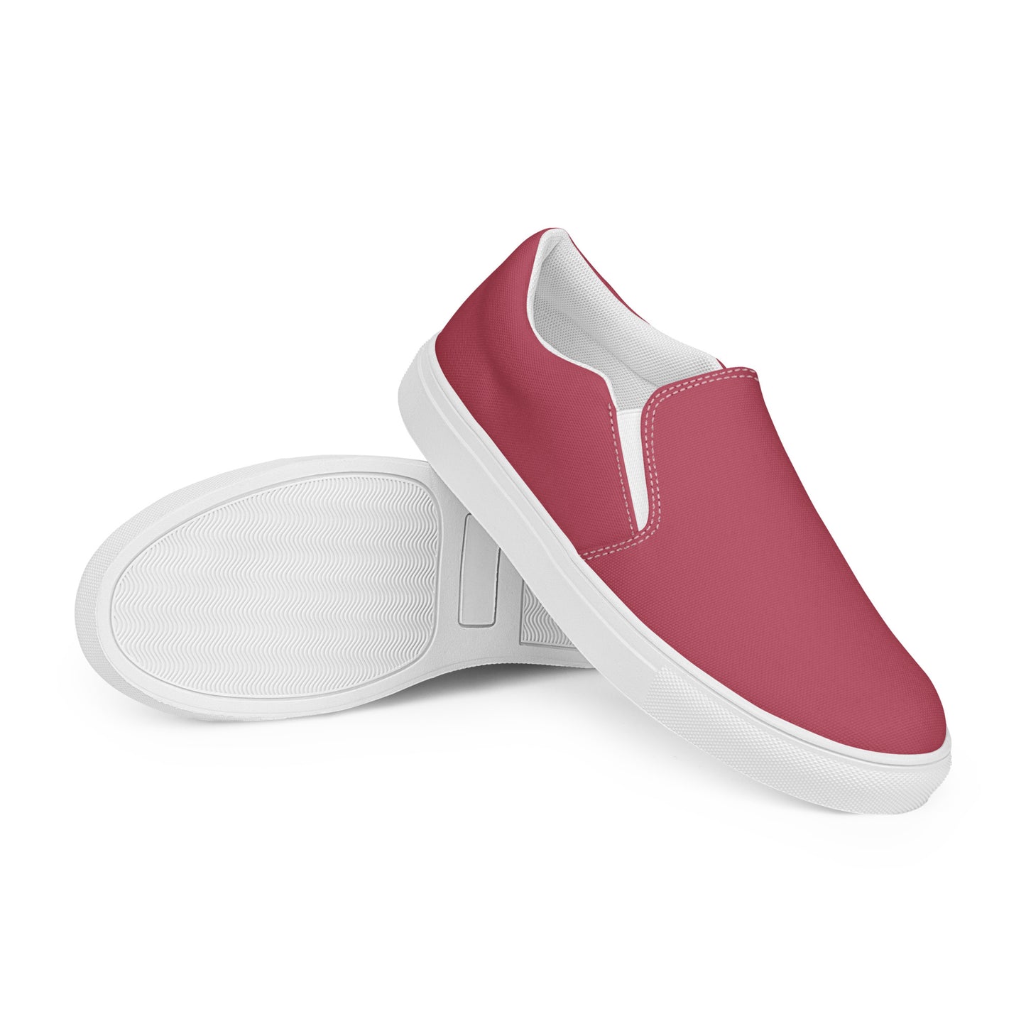 Red Wood - Sustainably Made Women's Slip-On Canvas Shoes