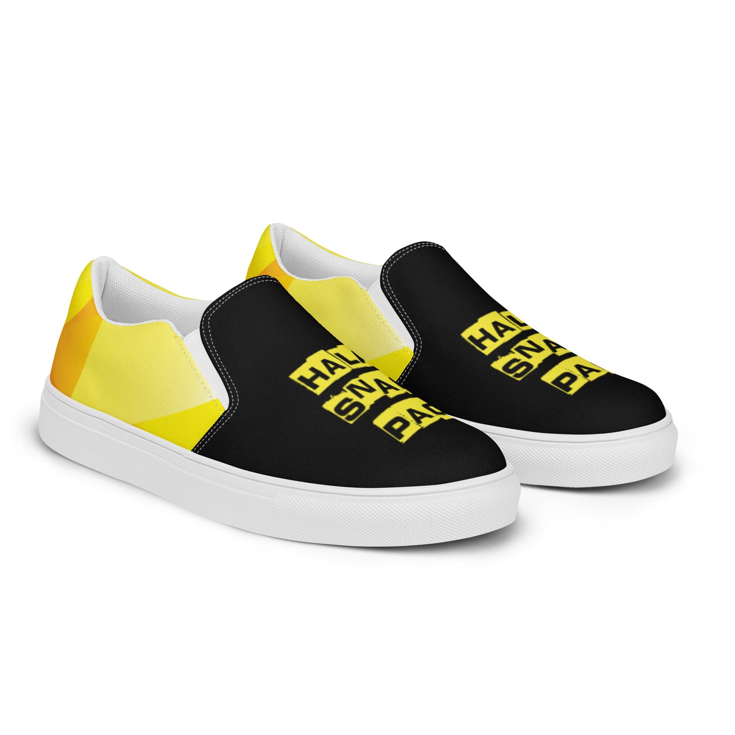 Halal Snack Pack - Sustainably Made Women’s slip-on canvas shoes