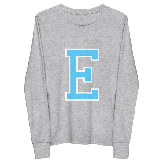 E - Sustainably Made Kids Long Sleeve T-shirt