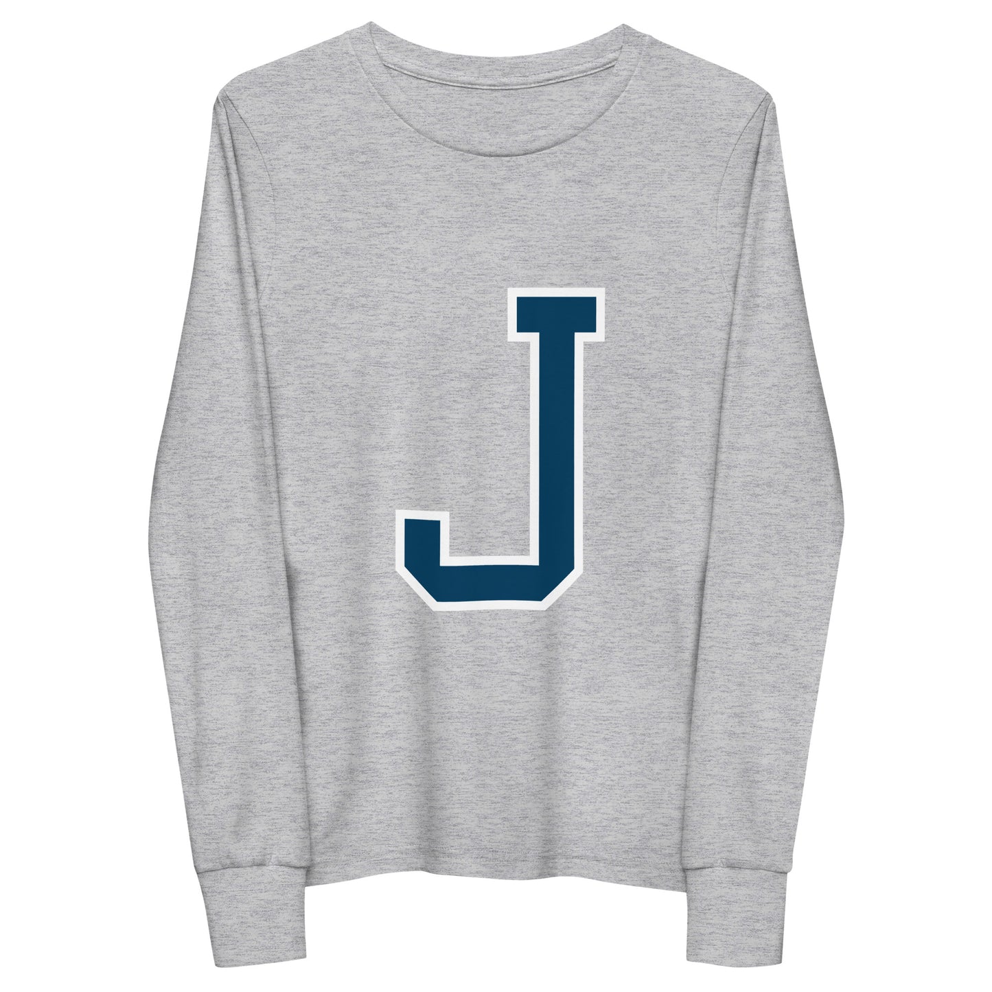 J - Sustainably Made Kids Long Sleeve T-shirt