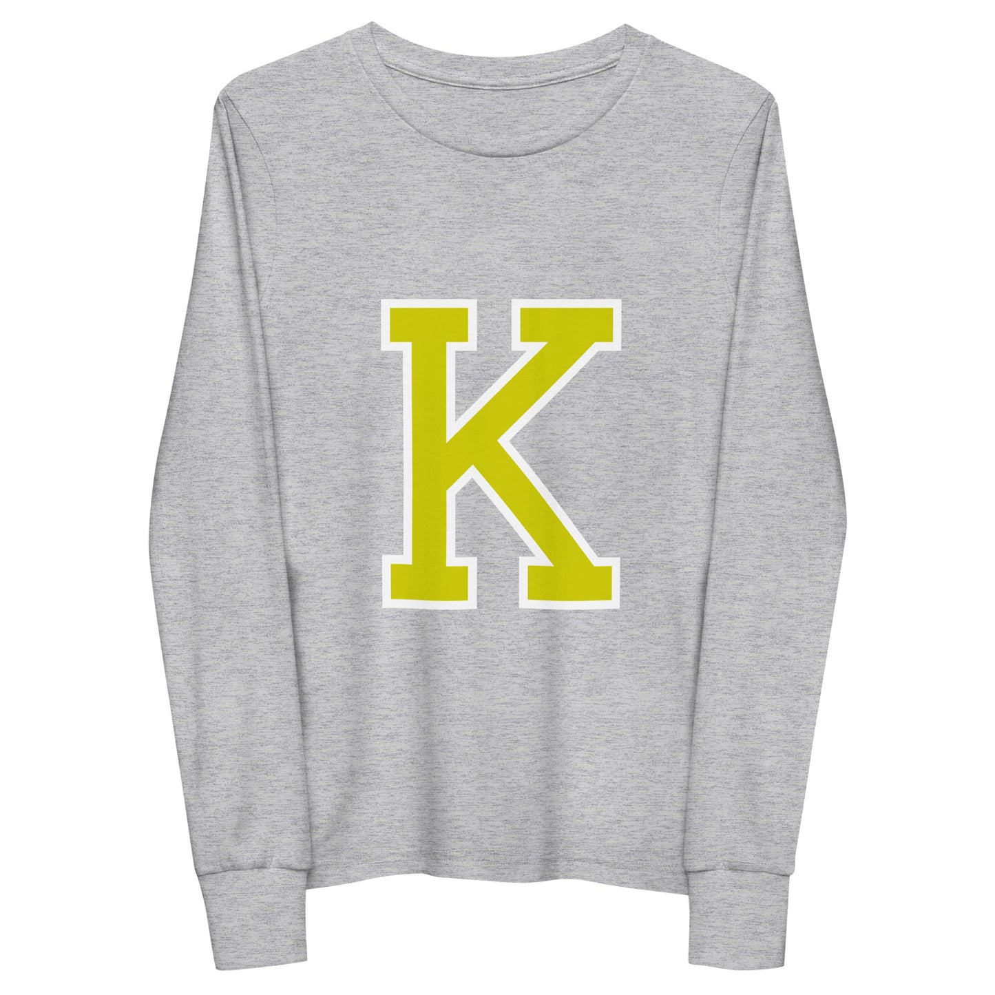 K - Sustainably Made Kids Long Sleeve T-shirt