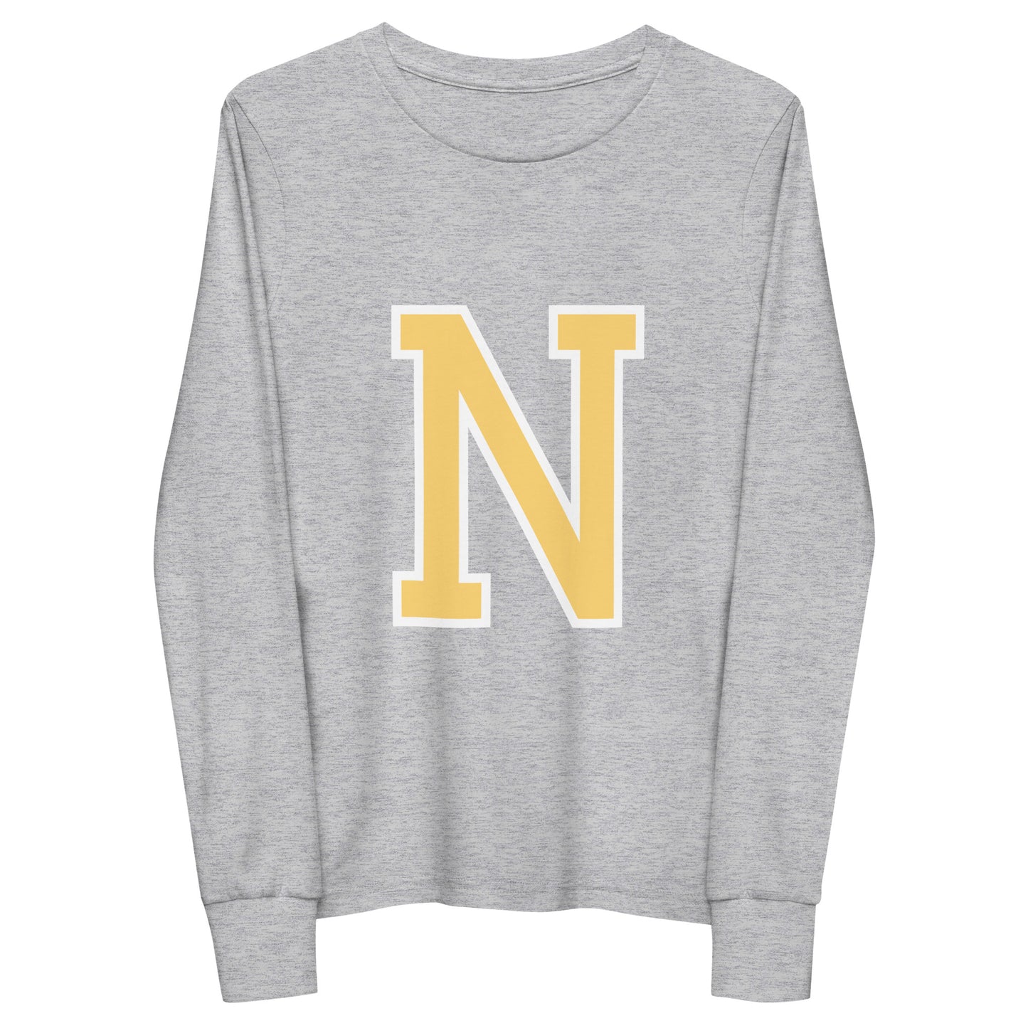 N - Sustainably Made Kids Long Sleeve T-shirt