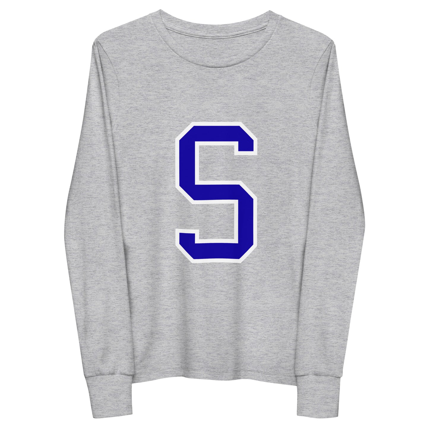 S - Sustainably Made Kids Long Sleeve T-shirt