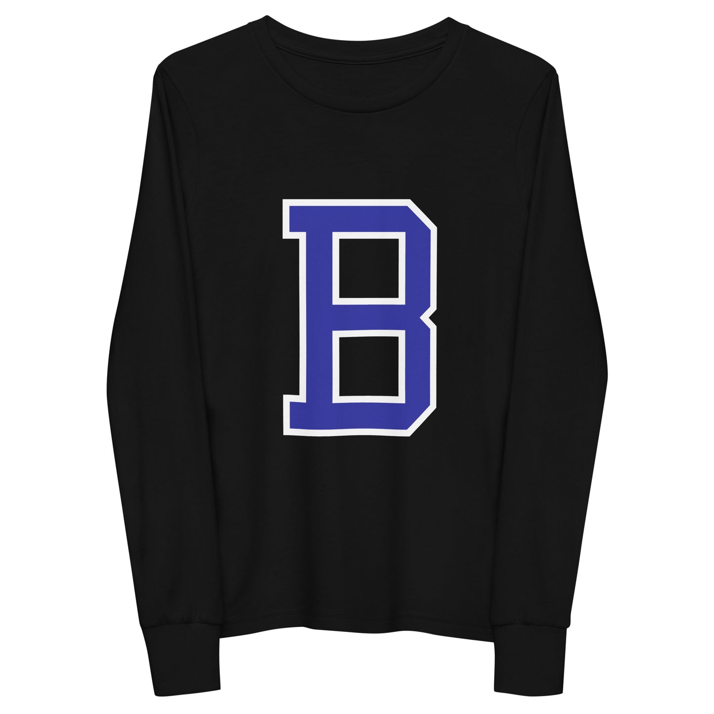 B - Sustainably Made Kids Long Sleeve T-shirt