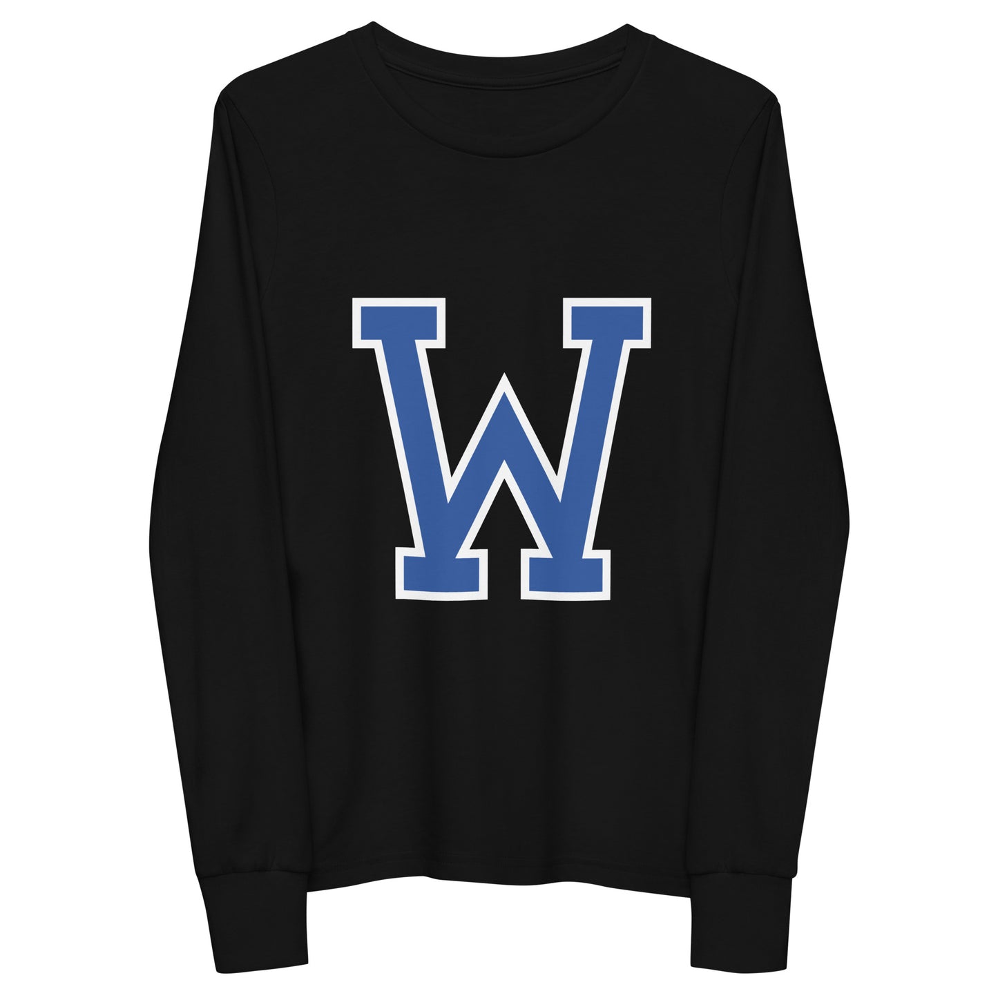 W - Sustainably Made Kids Long Sleeve T-shirt