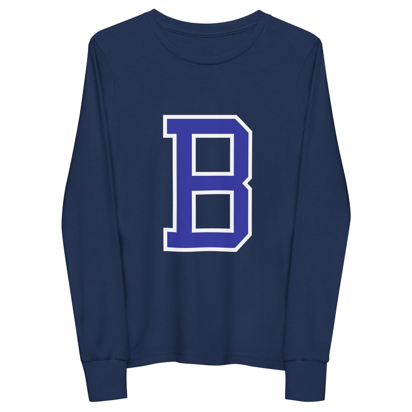 B - Sustainably Made Kids Long Sleeve T-shirt