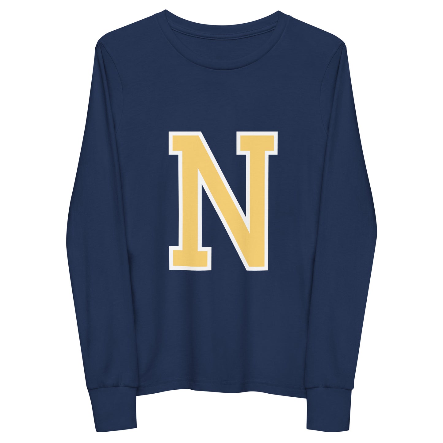 N - Sustainably Made Kids Long Sleeve T-shirt