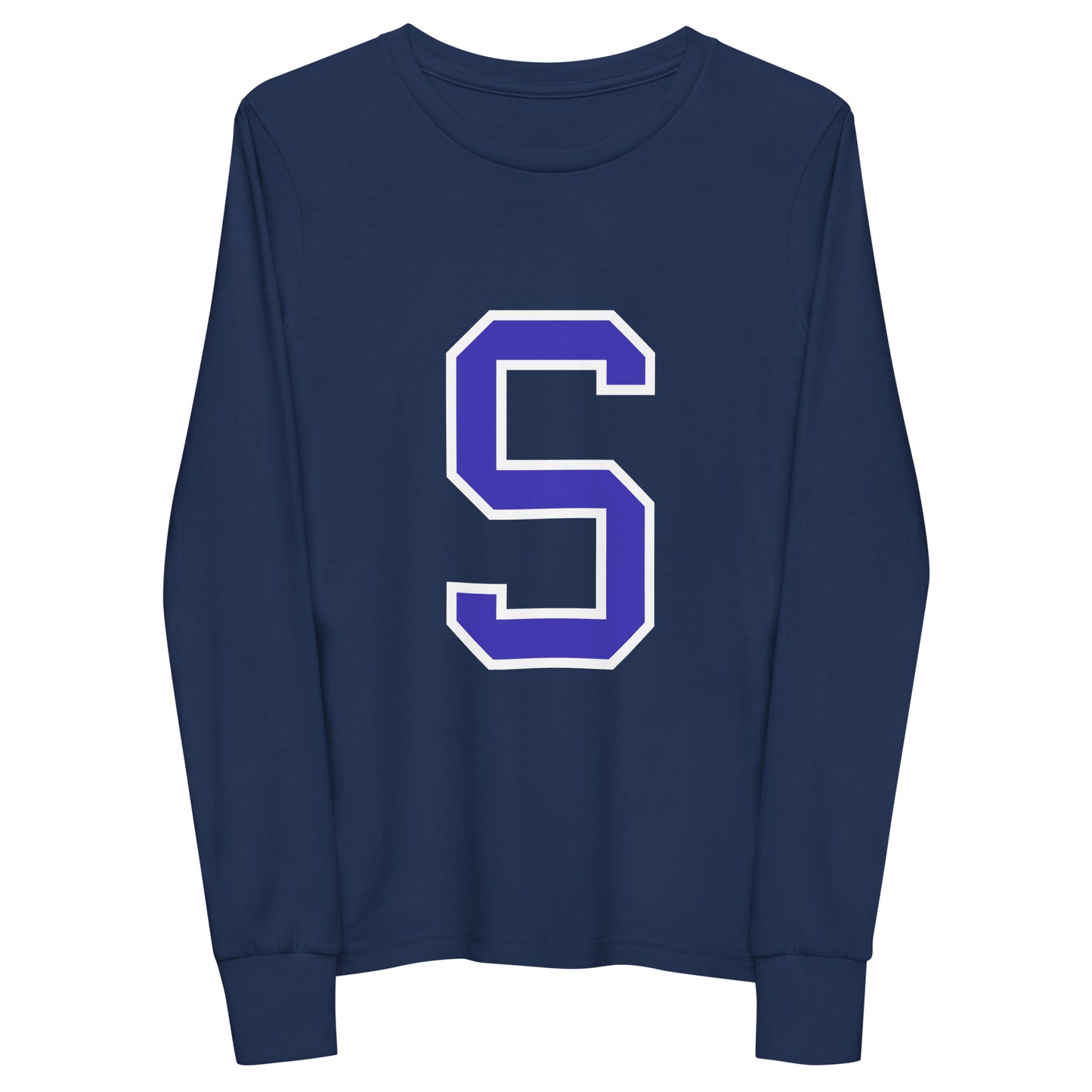 S - Sustainably Made Kids Long Sleeve T-shirt