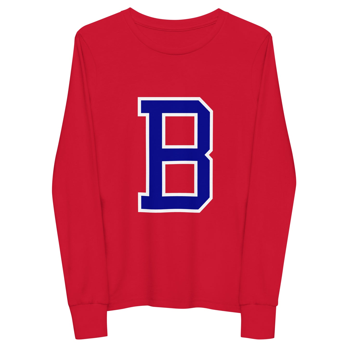 B - Sustainably Made Kids Long Sleeve T-shirt