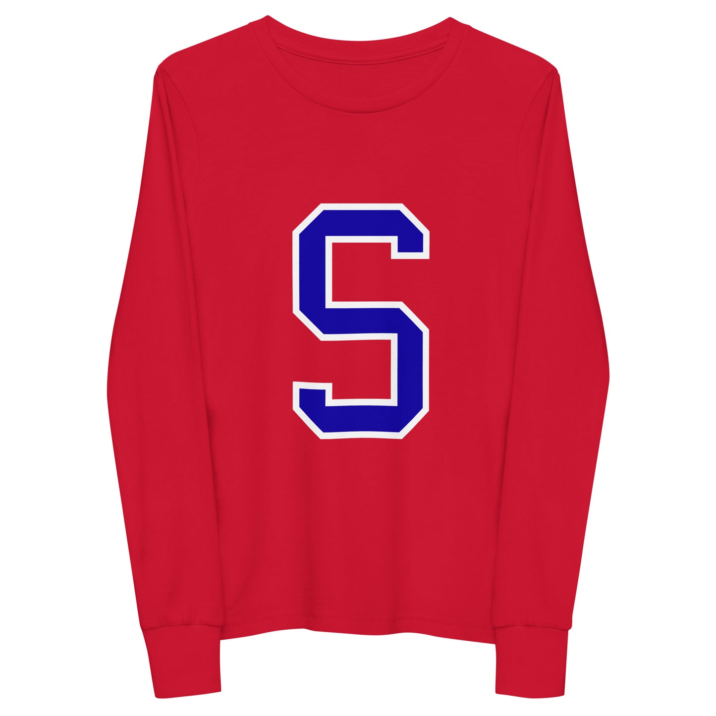 S - Sustainably Made Kids Long Sleeve T-shirt