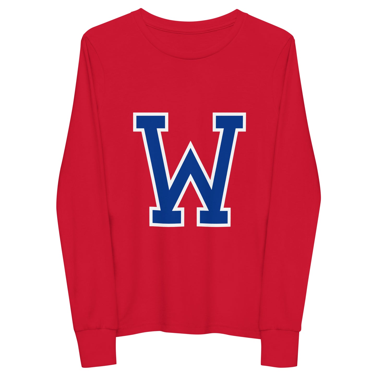 W - Sustainably Made Kids Long Sleeve T-shirt