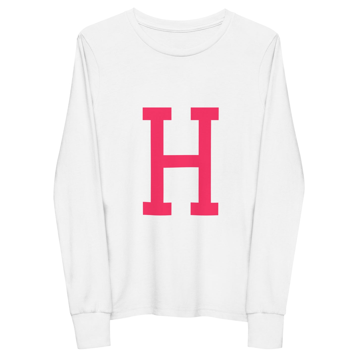 H - Sustainably Made Kids Long Sleeve T-shirt