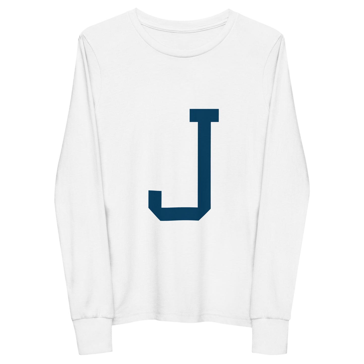 J - Sustainably Made Kids Long Sleeve T-shirt